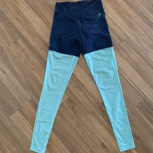 Gymshark Two Tone Crossover Waist Legging